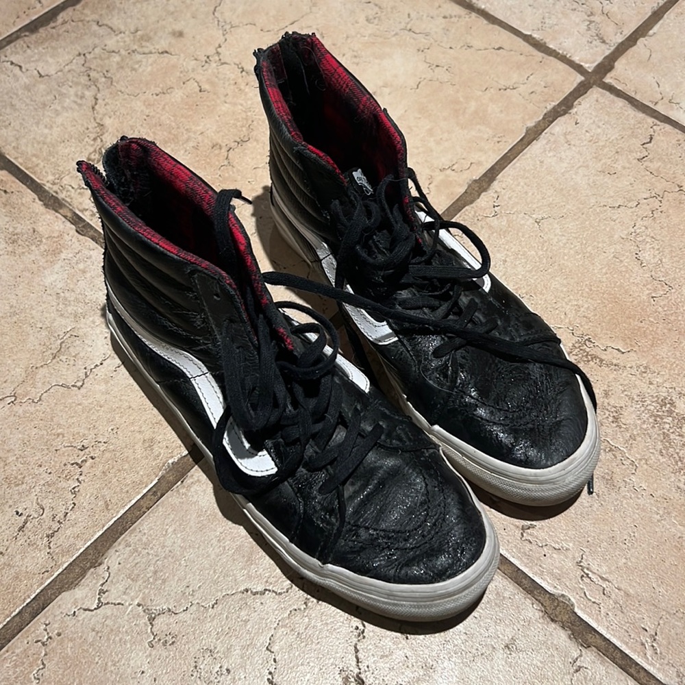 Vans high top leather sneakers - Picture 1 of 5